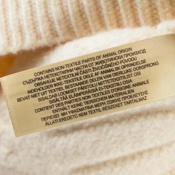 Burberry Brit Green and Natural White Mouline Cable Knit Tunic - Picture 7 of 7